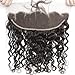 VIPbeauty 13x4 Water Wave 3 Part Lace Frontal Closure With Baby Hair Brazilian Virgin Human Full Lace Closure Ear to Ear Hair Natural Color No Bleached Knots