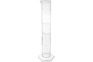 BRANDTECH Vitlab Class A Certified Polymethylpentene Graduated Cylinder, 1000ml Capacity