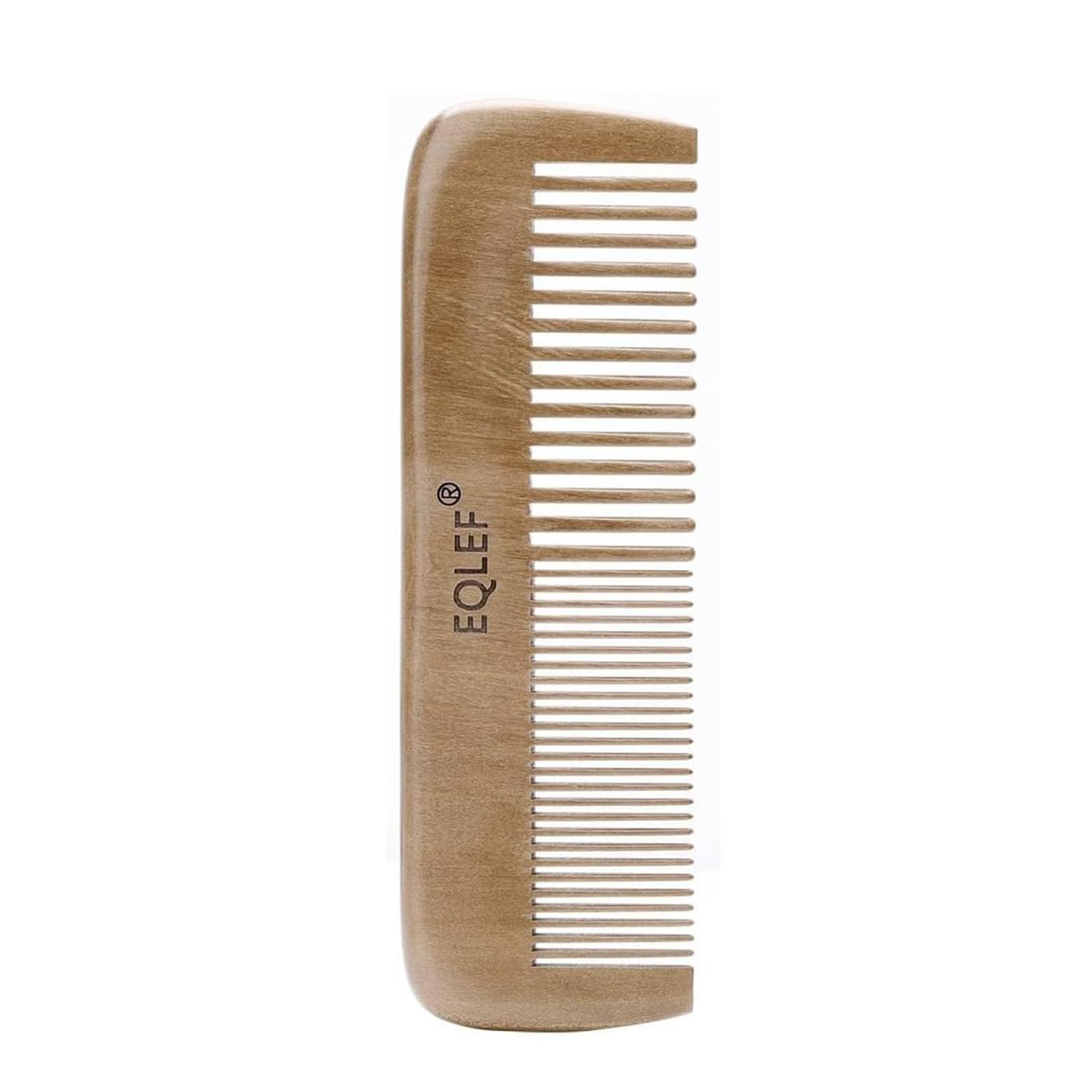Wooden Comb Natural Mahogany Anti-static light Comb handmade comb (Type 3)