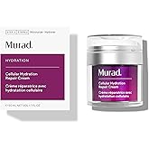 Murad Cellular Hydration Barrier Repair Cream – Face Moisturizer with Bilberry, Omega Fatty Acids, and Soothing Allantoin for Dry Flaky Skin, Restoring Bounce, Smoothness and Radiance – 1.7 Fl Oz
