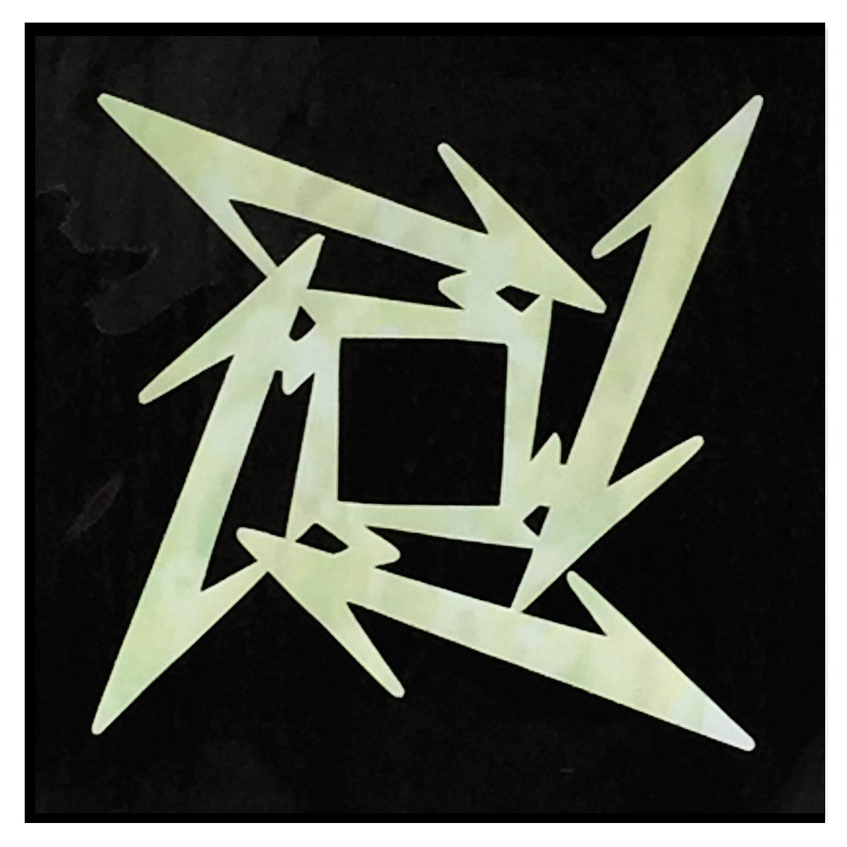 Inlay Sticker for Guitars & Bass - James Hetfield (Metallica) Ninja Star