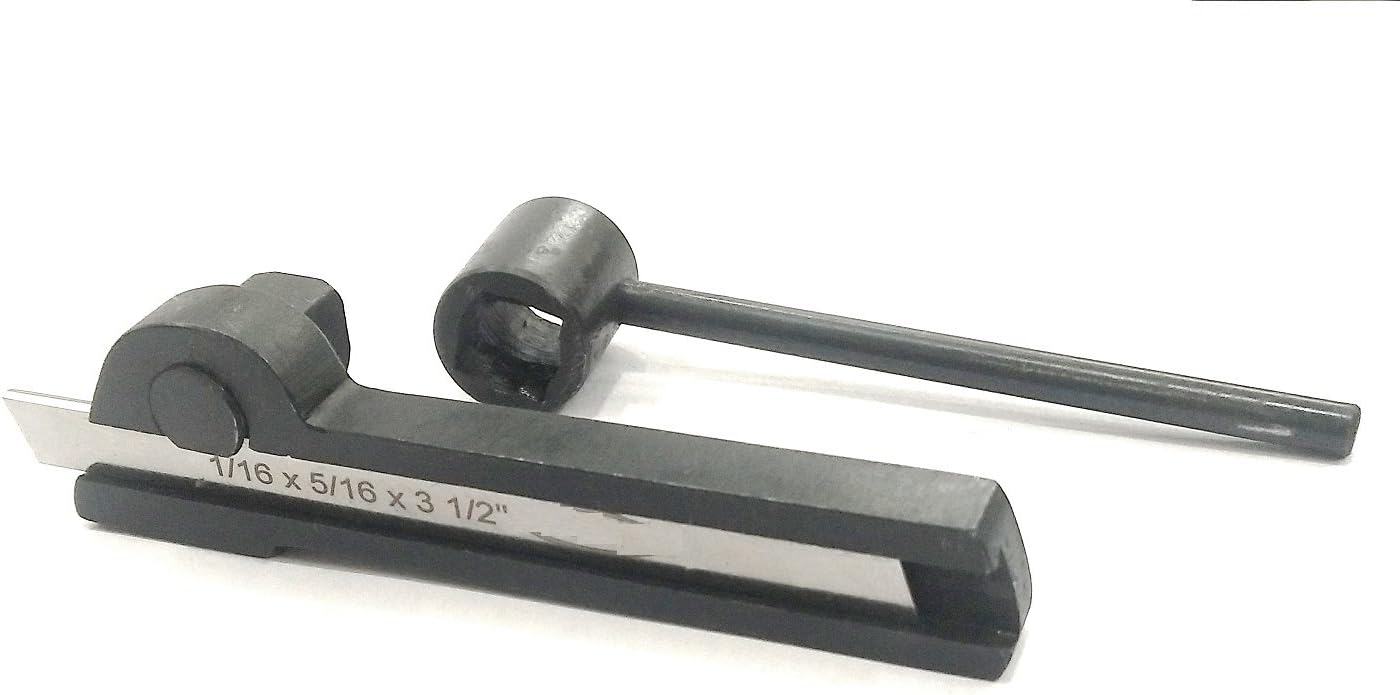 Lathe Parting Tool Holder with Blade 1/16" x 5/16" x 31/2" Amazon.ca