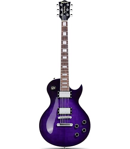 Epiphone Les Paul Modern Figured Purple Burst - Single-cut