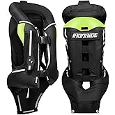 SPOTANT IRONRIDE Upgraded Motorcycle Airbag Protective Vest,Inflatable Equestrian Vest with Reflective for Motocross ATV UTV