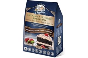 Cuisine L' Angelique Gluten-Free & Organic Chocolate Divine Cake Mix, 485g