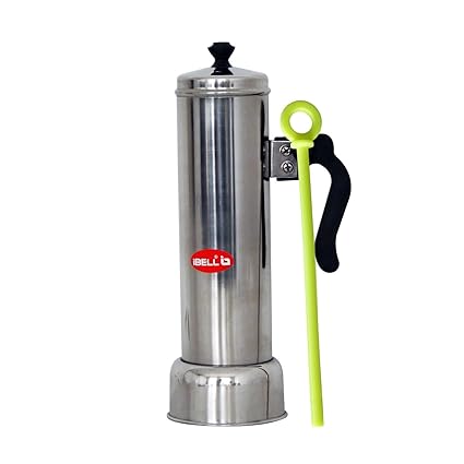 iBELL Stainless Steel Puttu Maker, 1-Piece, Silver