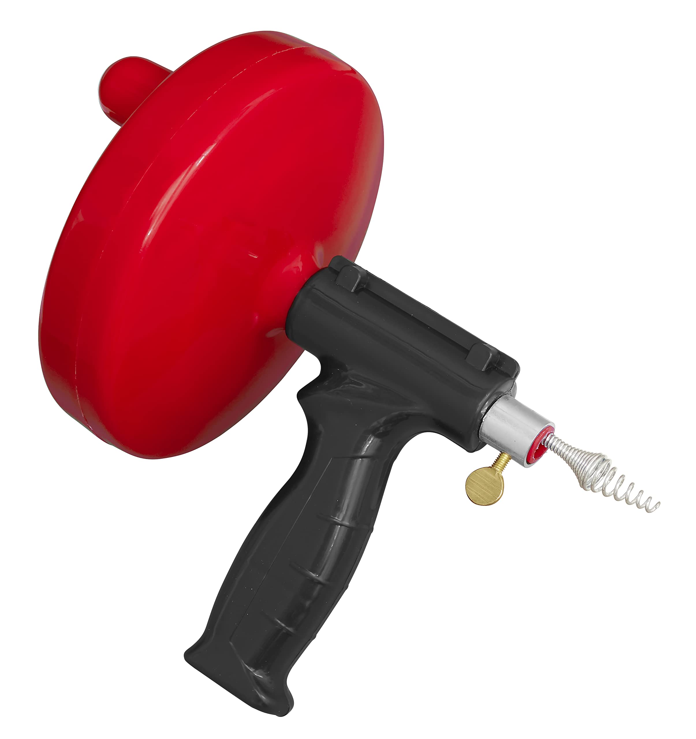 Sealey SDC01 Drain Unblocker 7.6m, Red/Black