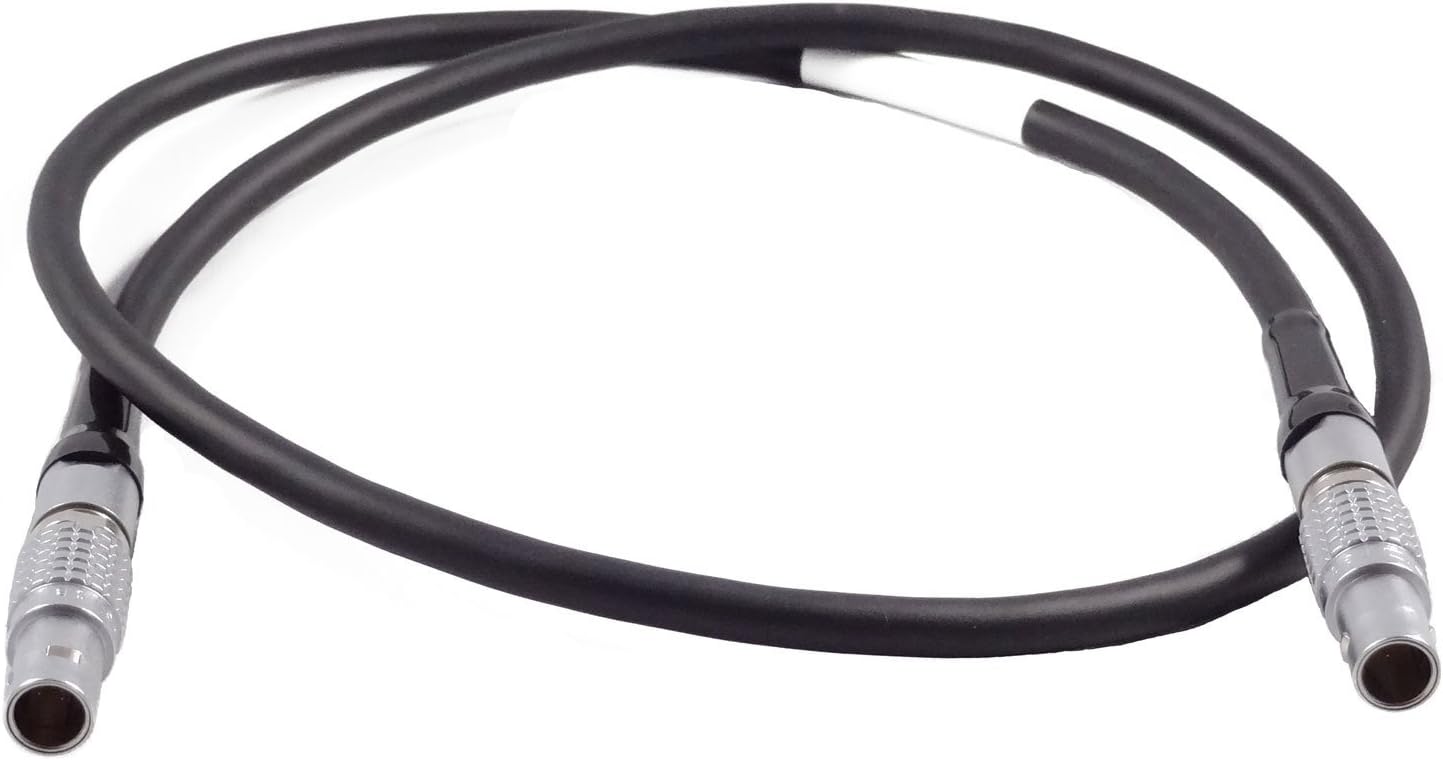 Power Cable - 2 pin LEMO (ARRI 12V) to 2 pin LEMO for Teradek Bolt, Beam, Bond, Colr, Cube, Sphere (24 inches)