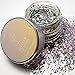 Biodegradable Angel Dreams chunky eco glitter (8g) by Eco Lovers. Glitter for face, body and hair Rave-Festival-Party