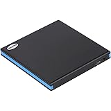 CIpotZIZ External Blu-ray Drive Combo, USB 3.0 Aluminum 3D Blu-ray Disc Player & DVD/CD-RW Burner for Macbook Pro Air and Ultra Notebook PC Desktop Computer,Plug and Play,Black