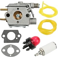 2-Pack Carburetor Rebuild Kit By Gartenzube - Fits Poulan Micro XXV, 1800, 200, 2150, 2300