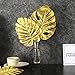 Warmter 20 Pcs Golden Palm Fronds Tropical Palm Leaves Palm Tree Leaves Artificial for Wedding Party Decoration
