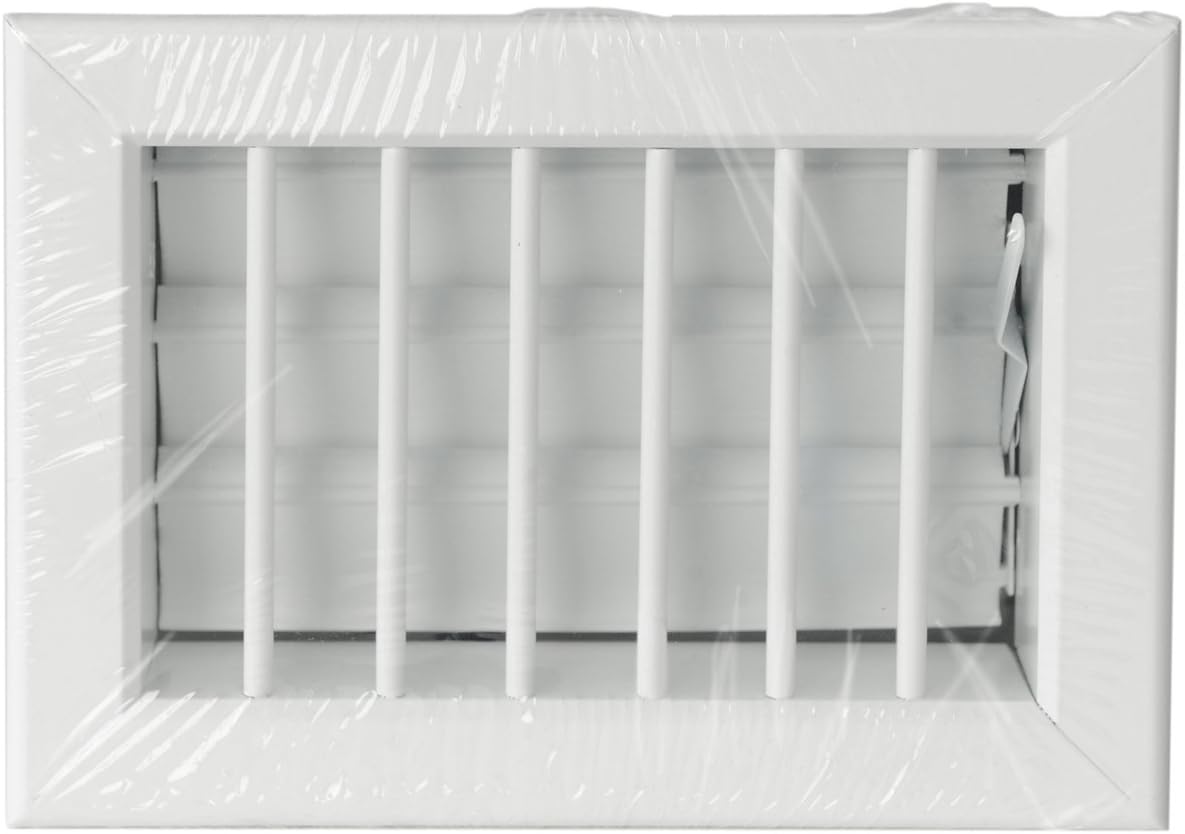 The gcsib1813100-y Ventilation Grill Built-in for Fireplaces Aluminium Varnished White, 180 x 130 mm, Alluminio Verniciato Bianco - Image 5