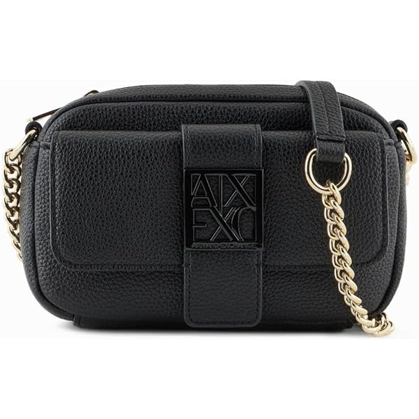 Amazon.com: Armani Exchange Women's Logo Placket Top Zip Camera
