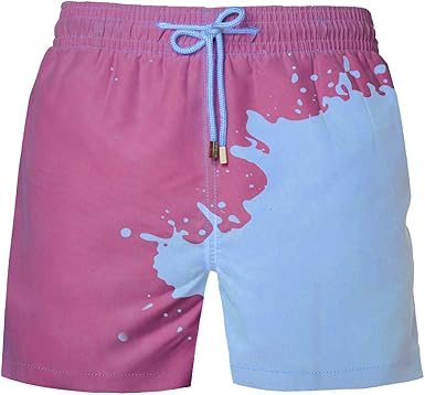 Buy Men's Color Changing Swim Trunks by 