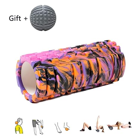 Roller Foam Trigger Point,Rodillo de Espuma y Pelota Masaje ...