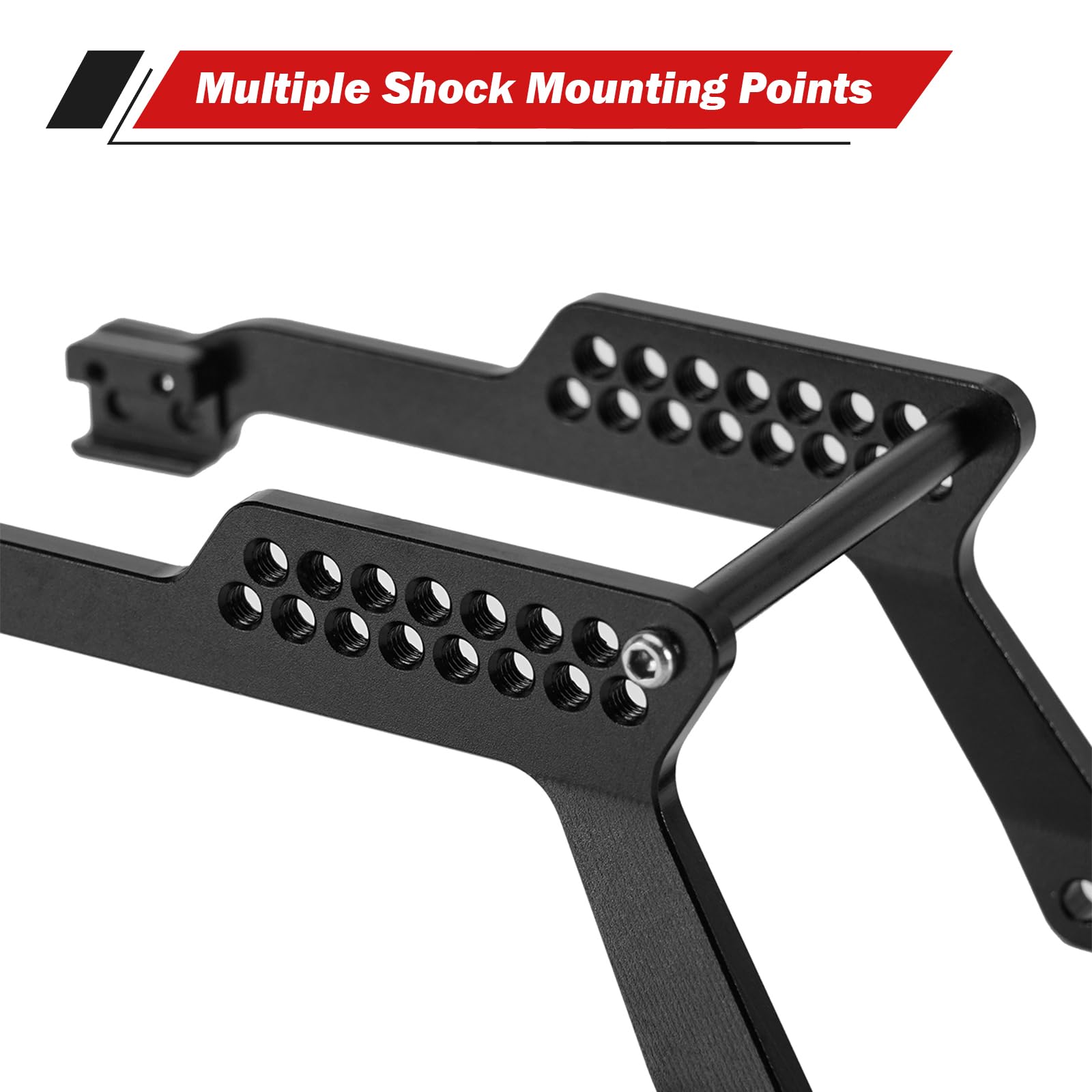 INJORA 45g LCG Aluminum Universal Chassis Frame Kit for 1/18 RC Crawler TRX4M Upgrade