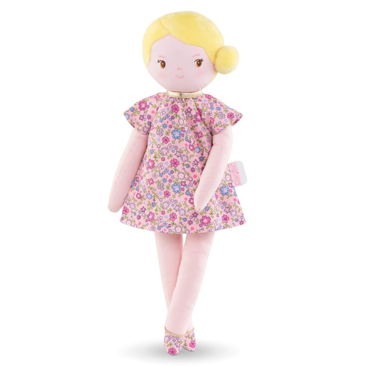 Corolle 9000040030 Mon Doudou Rag Doll Blandine 28 cm French Doll with Charm and Vanilla Fragrance