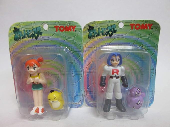 Amazon ポケモン ミニブリスターコレクション ポケットモンスター ユージン Tomy フィギュア カスミ コダック コジロウ マタドガス 2点 アイドル 芸能人グッズ 通販