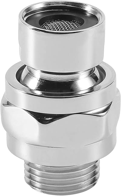 Hausdec Brass Chrome Universal 1/2 Inch Shower Head Swivel Ball Joint
