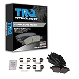 TRQ Front Brake Pads Ceramic Compatible with
