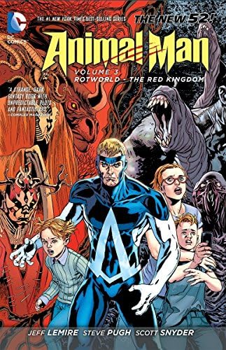 ANIMAL MAN 全5巻セット New52 英語版 Animal Man Vol. 5: Evolve or Die! (The New 52) (Animal Man: The