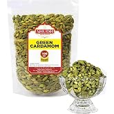 SHUDH GREEN CARDAMOM 100GM | 3.5 oz Green Cardamom Pods Spice (Hari Elachi) ~ All Natural | Vegan | Gluten Friendly | NON-GMO | Product of India