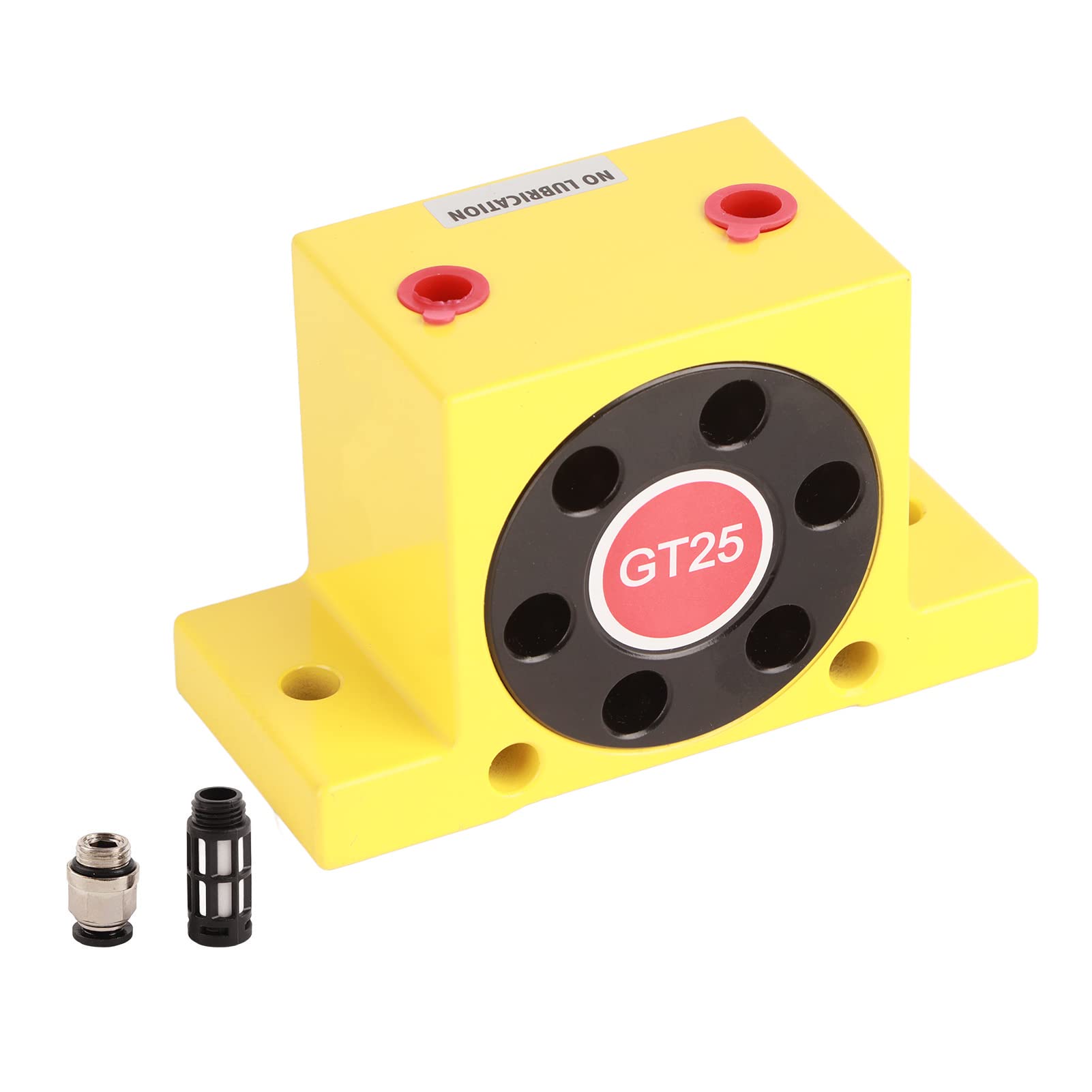 Air Vibrator Pneumatic Vibrator Ball Type 1/4in Thread Aluminum Alloy Eccentric Oscillator for Unloading Bins and Vibrating Platforms