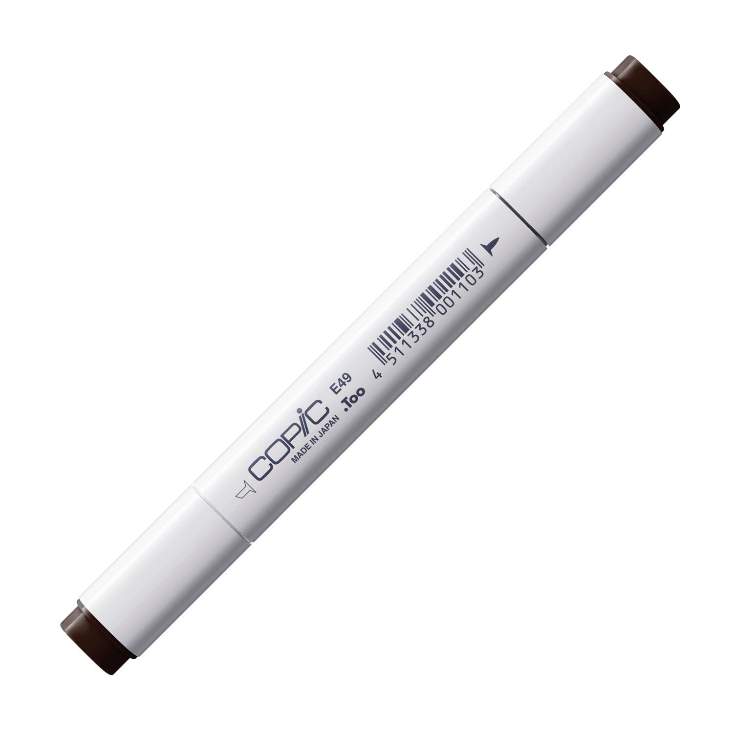 COPIC Classic Coloured Marker Pen E-49 Dark Bark, Art & Crafts, Colouring, Graphics, Highlighter, Design, Anime, Professional & Beginners, Art Supplies & Colouring Books