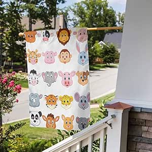 Amazon.com : Cartoon Outdoor Holidays Yard Flags for &hellip;