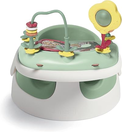 Mamas & Papas Baby Snug Seat and Activity Tray Eucalyptus