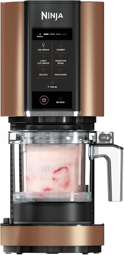 Ninja CREAMi Ice Cream Maker & Frozen Dessert Maker 3 Tubs 7 Programs