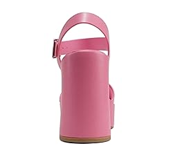 Soda LAUNCH ~ Women Open Toe Ankle Strap Platform