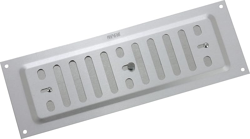 Map SAA Satin Anodized Aluminium Adjustable Air Vent 9x3 228mm x 76mm