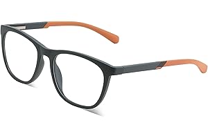 FEISEDY Sports Blue Light Glasses for Men TR90 Lightweight Eyewear Frame Anti Glare Computer Glasses B0232