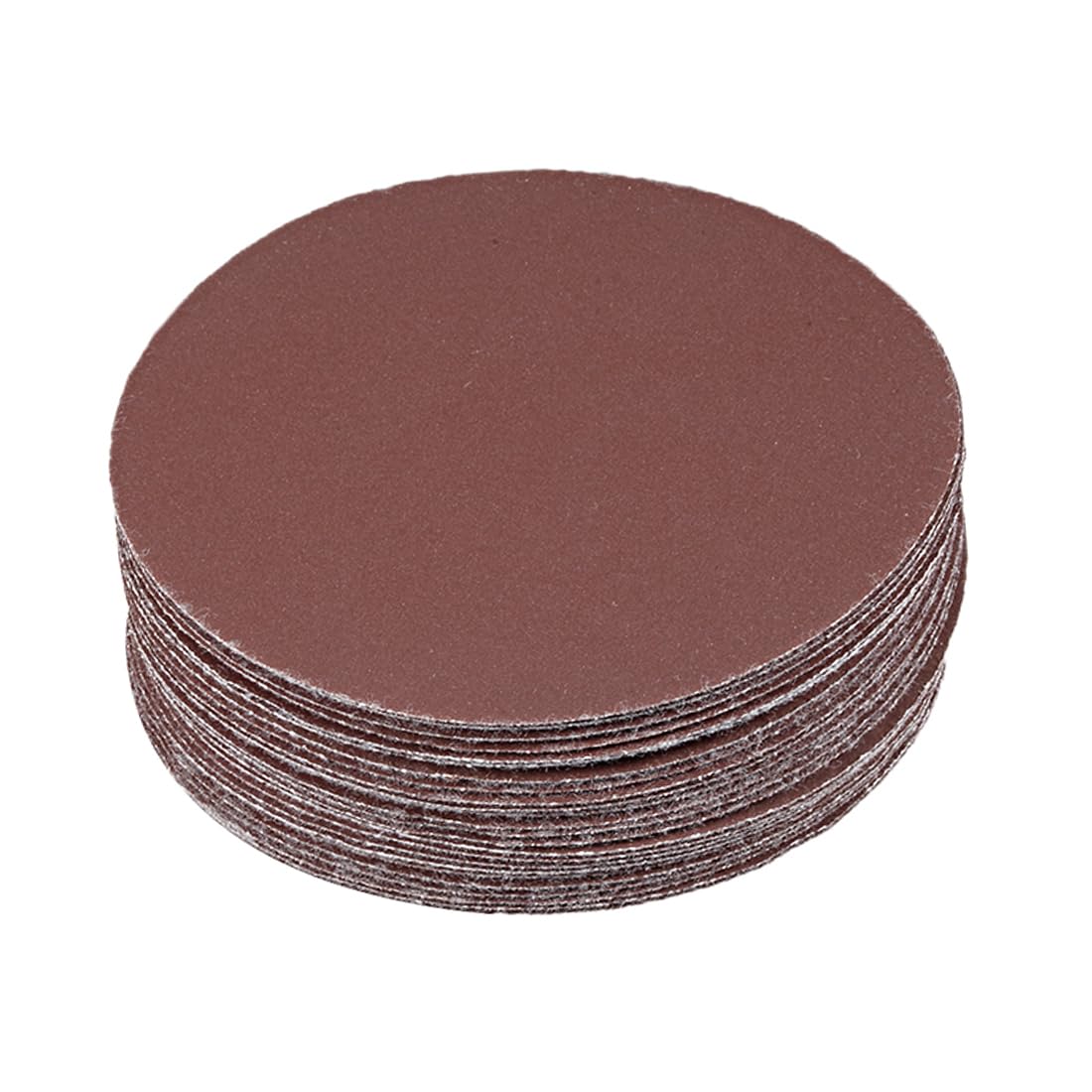 Kozelo 20 Pcs Sanding Discs Hook and Loop Backing - [7 Inch x 80 Grits] Aluminum Oxide Sandpapers for Orbital Sander Round Sanding Papers