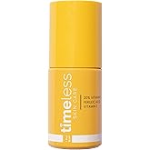 Timeless Skin Care Vitamin C Serum with Vitamin E & Ferulic Acid - Brightening Serum - for Oily & Dry Skin - Fragrance-Free - 1 oz