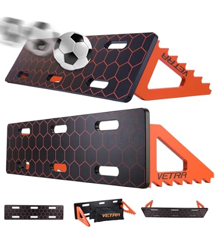 Tabla De Rebote De Fútbol VEVOR 115x45 Cm – Portátil, 2 ángulos Ajustables, HDPE, Entrenamiento Para Todas Las Edades