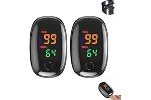 TAK STAR Non Invasive for Meter-Glucose monitor no pricking glucose meters, 2025 Upgraded Blood Sugar Monitors for Home or Outdoor Use -Black 2PCS