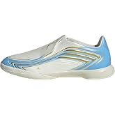 adidas Boys F50 Messi League Laceless Indoor Sneakers Shoes - Blue, White