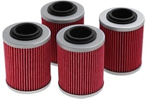 Vkinman Oil Filter Replacement for Can-Am Outlander 330 400 450 500 570 650 800 850 1000 Replace# 420256188 711256188 KN152 H