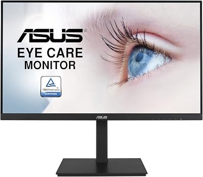 ASUS VA24DQSB 23.8" Full HD IPS 75Hz Adaptive-Sync Eye Care Monitor
