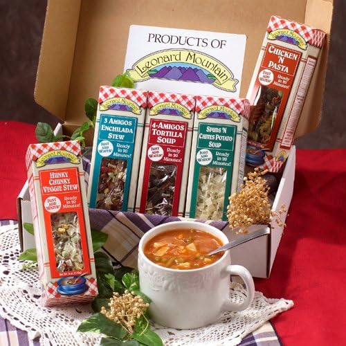Merry Christmas 5 Soup Sampler Gift Set