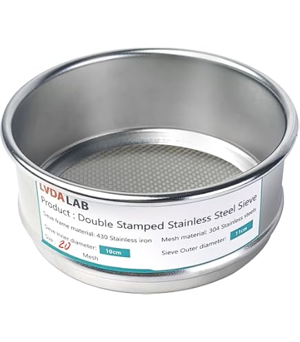 ±3 LABALPHA 20 Mesh Test Sieve - 4
