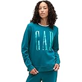 GAP womens Logo Crewneck Sweatshirt