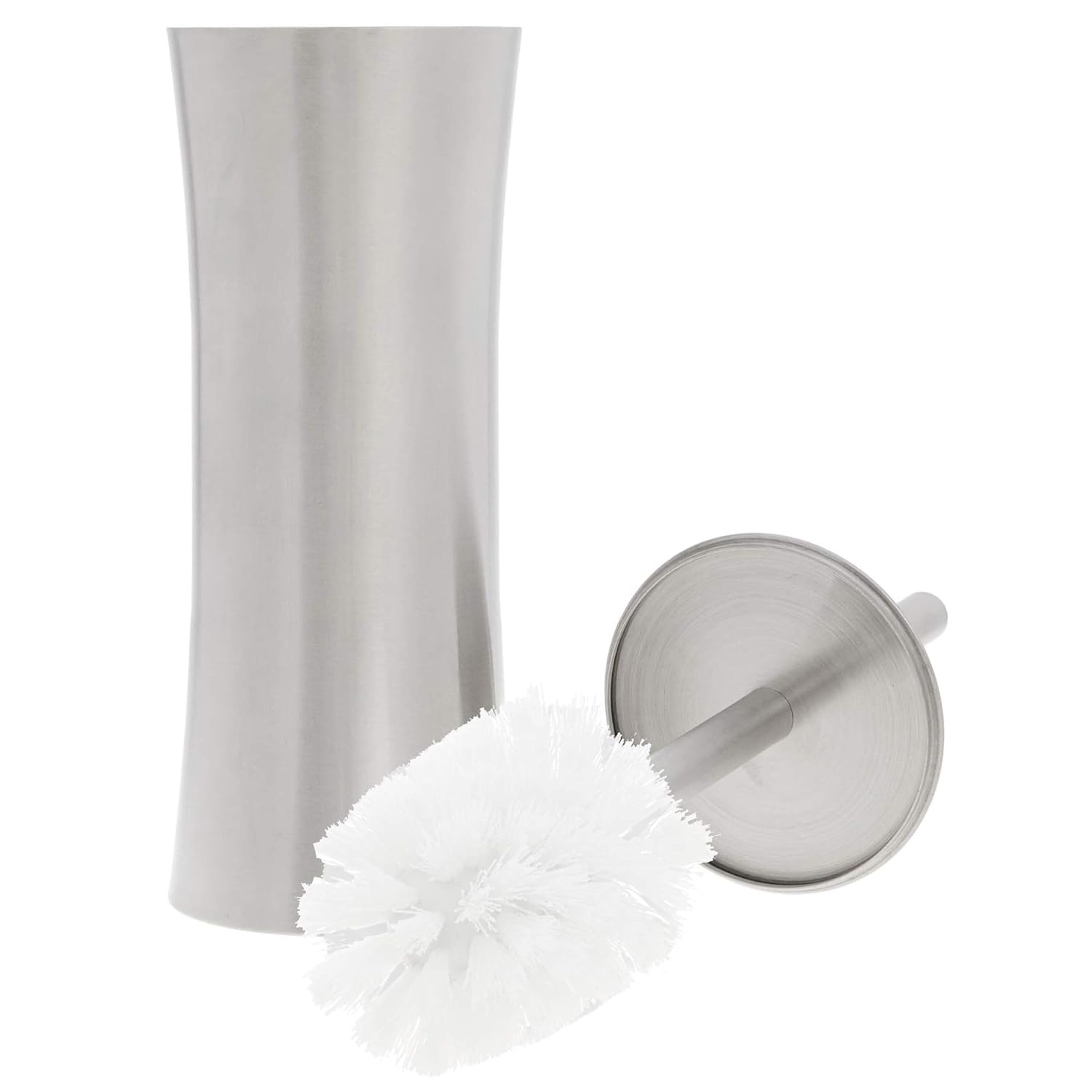 AmazonBasics Matte Bathroom Accessory Collection - Toilet Brush Holder, Small