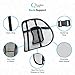 Memory Foam Seat Cushion & Mesh Lower Back Support Bundle: Orthopedic Design - Relieves Coccyx & Tailbone Pain - Improves Posture - Portable Compact Washable - Comfort At Home Work Car