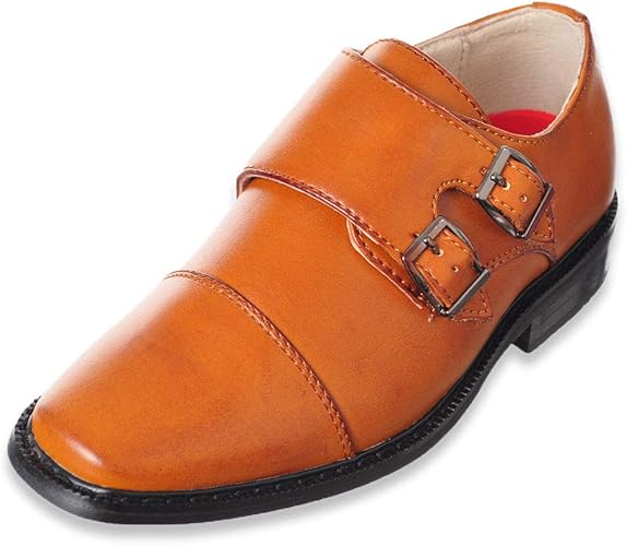 boys tan dress shoes