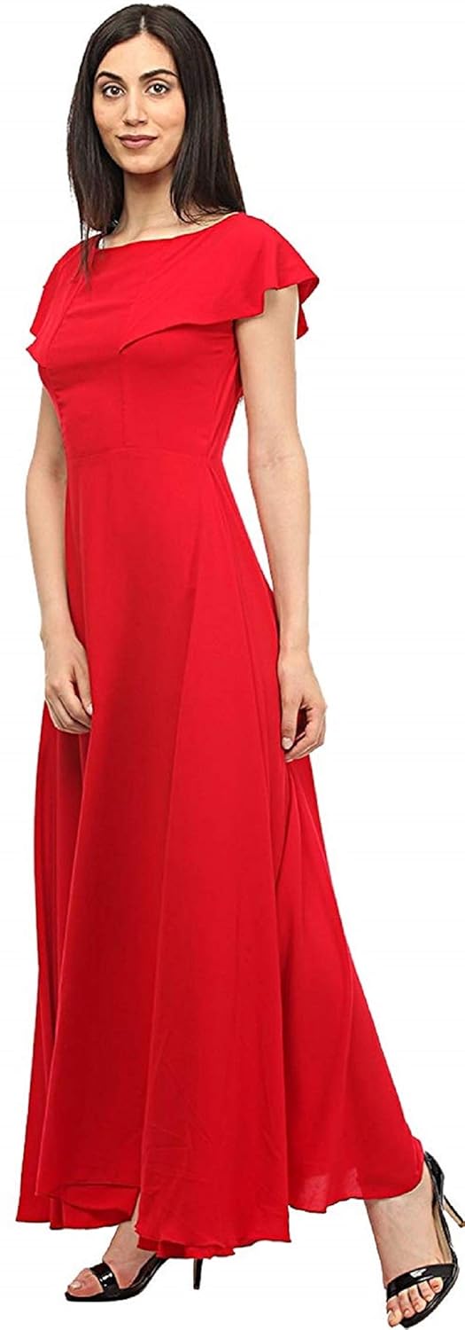 harmee fashion women's fancy look party wear gown
