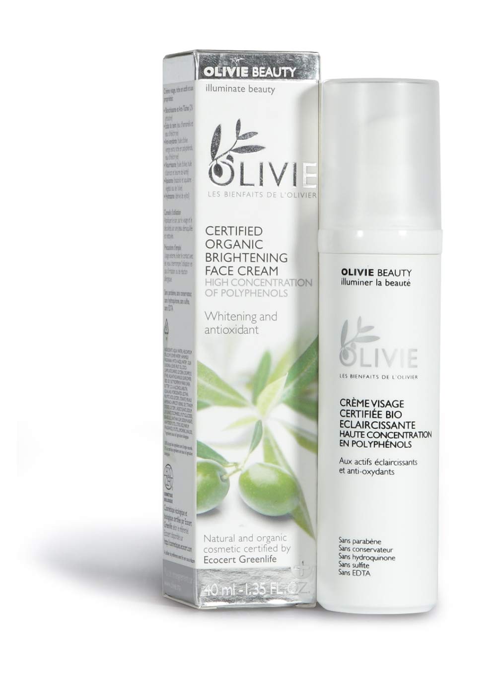 organic brightening face cream